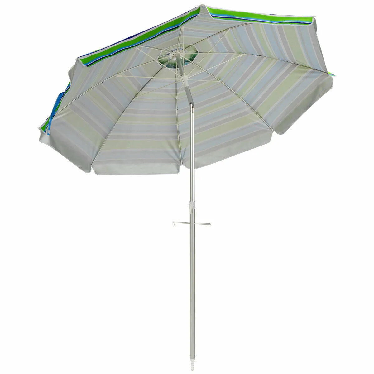 2m Sun Umbrella - Tilts with UPF 50  Protection-Green