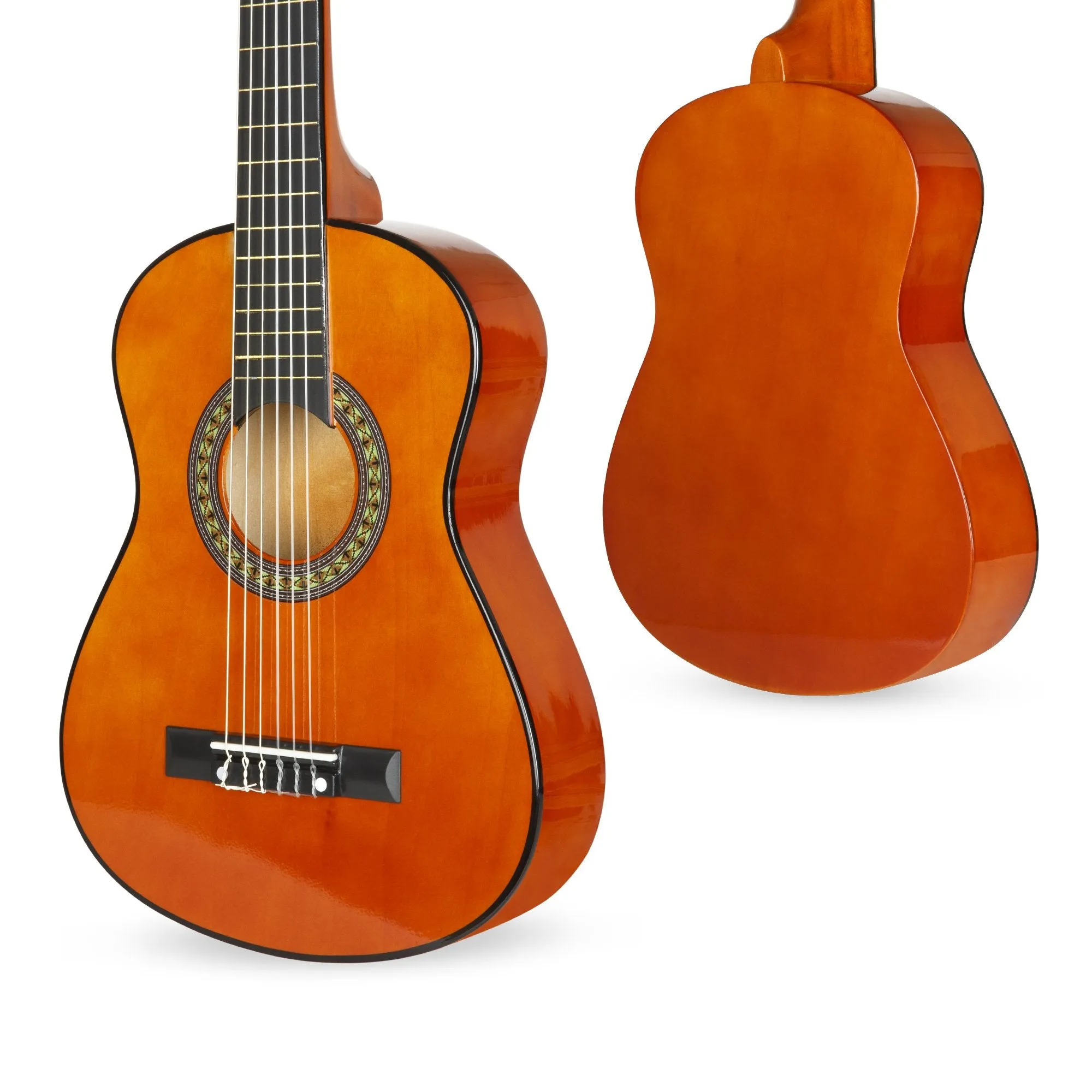 30in Kids Classical Acoustic Guitar Beginners Set w/ Bag, E-Tuner, Strap