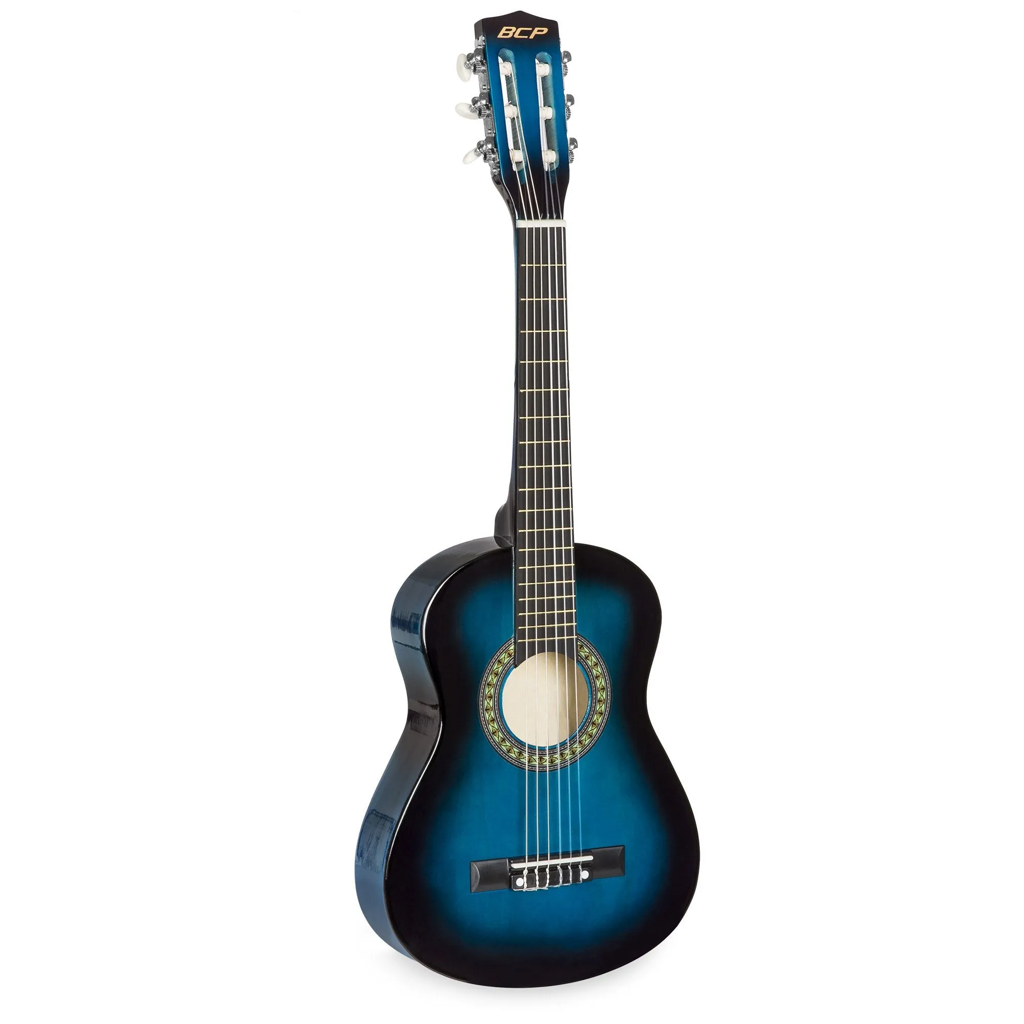 30in Kids Classical Acoustic Guitar Beginners Set w/ Bag, E-Tuner, Strap