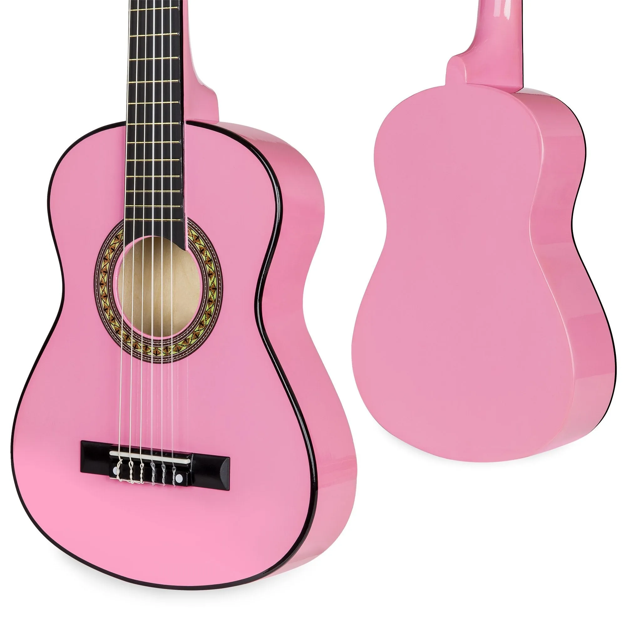 30in Kids Classical Acoustic Guitar Beginners Set w/ Bag, E-Tuner, Strap