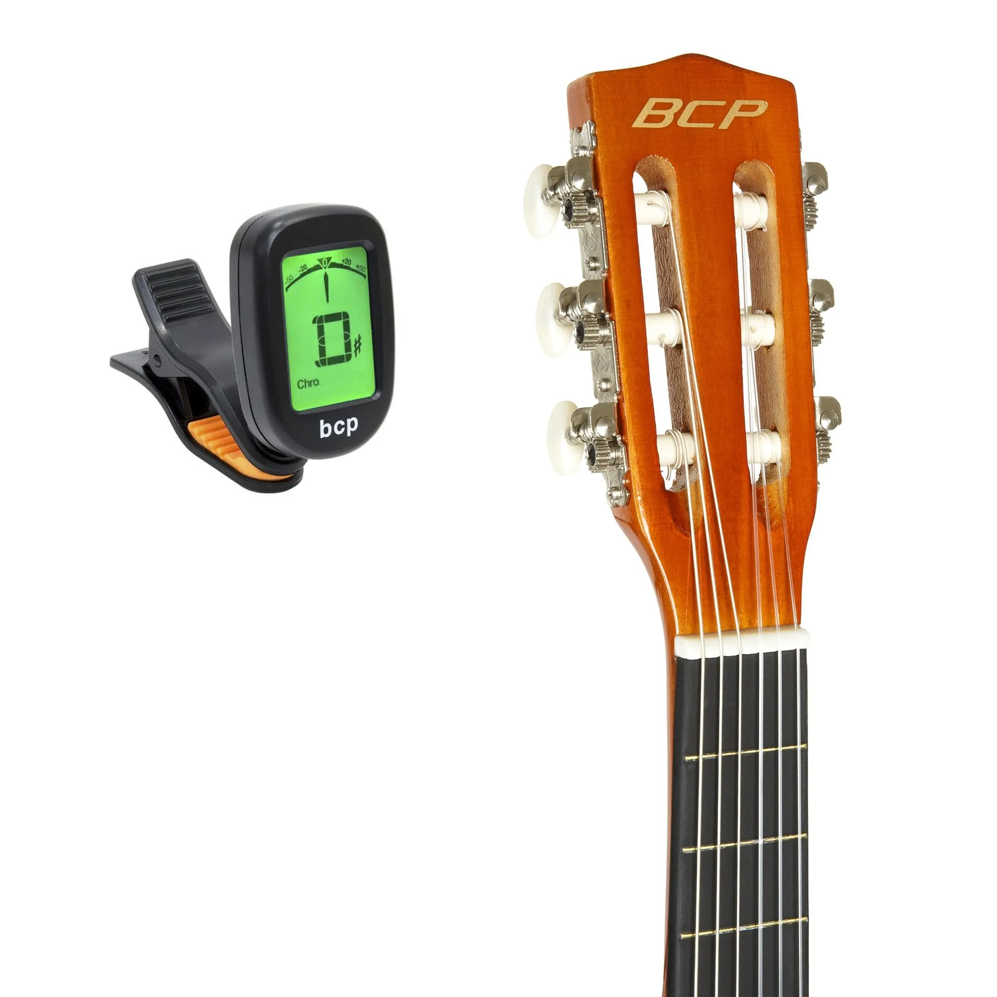 30in Kids Classical Acoustic Guitar Beginners Set w/ Bag, E-Tuner, Strap