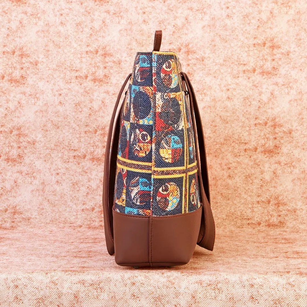 African Art Shoulder Tote Bag