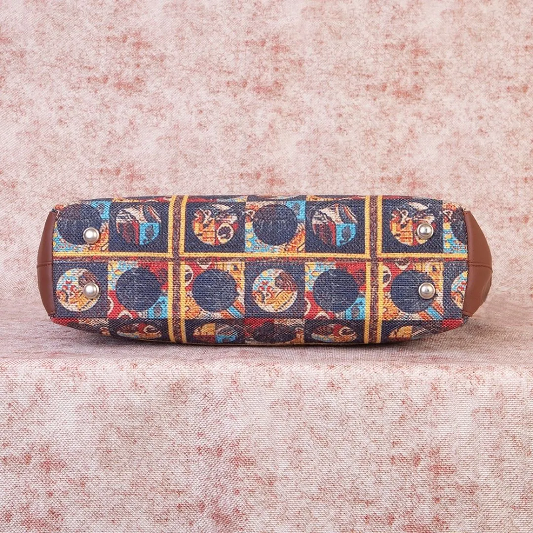 African Art Side Tote Bag