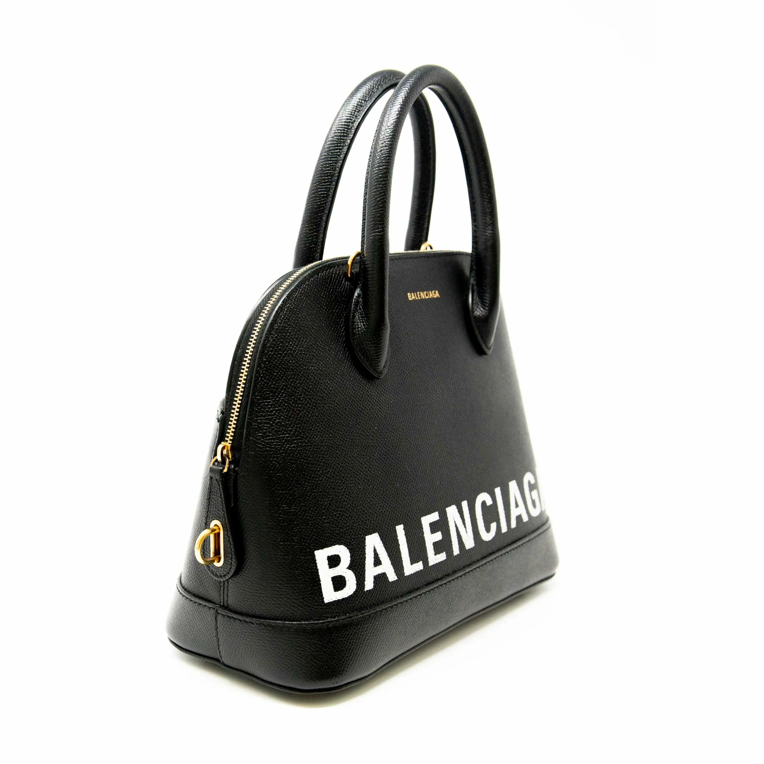 Balenciaga Black Small Ville Bag