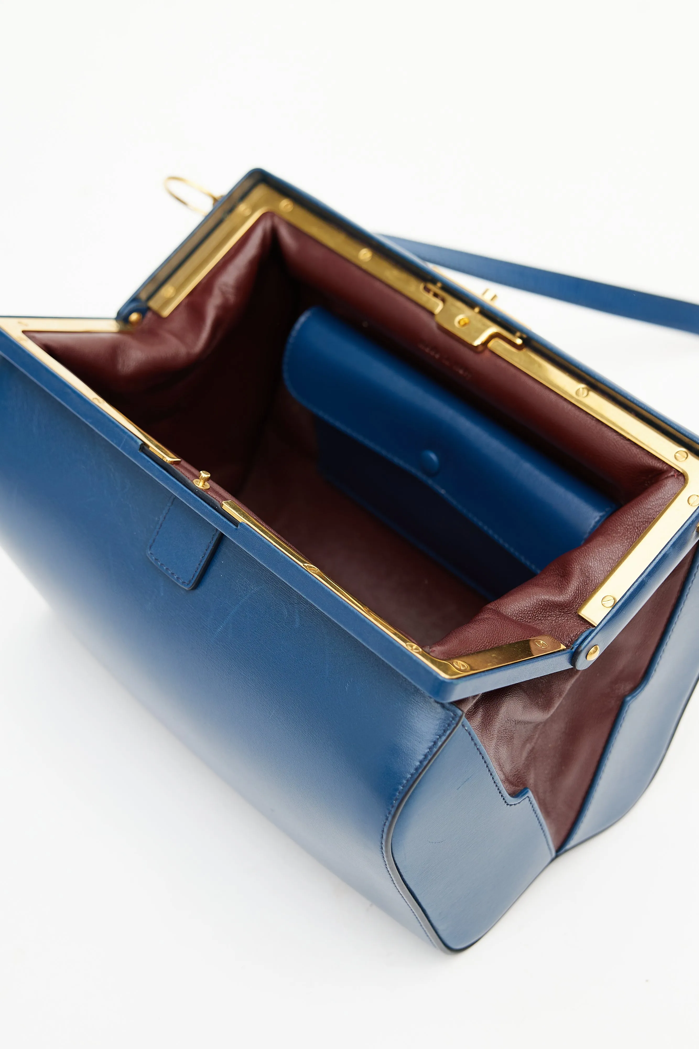 Blue & Gold Doctor Bag