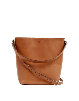 Bobbi Bucket Bag Maxi Cognac Classic Leather