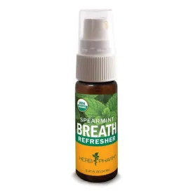 Breath Refresher Spearmint 0.47 oz By Herb Pharm