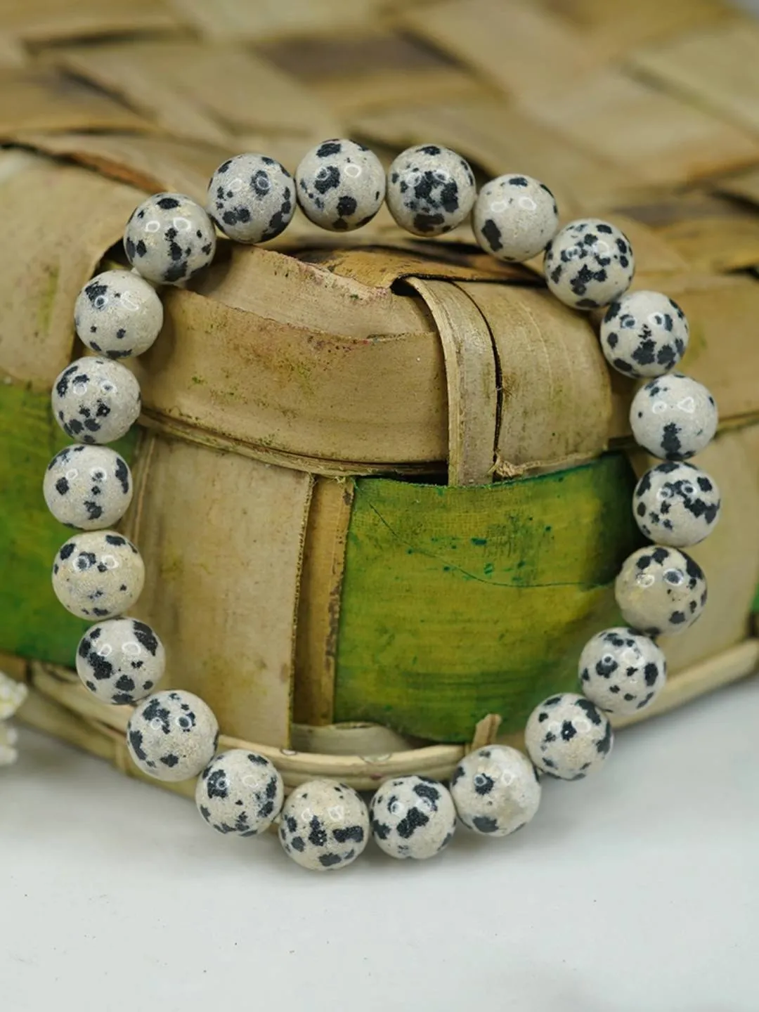 Dalmatian Jasper Bracelet