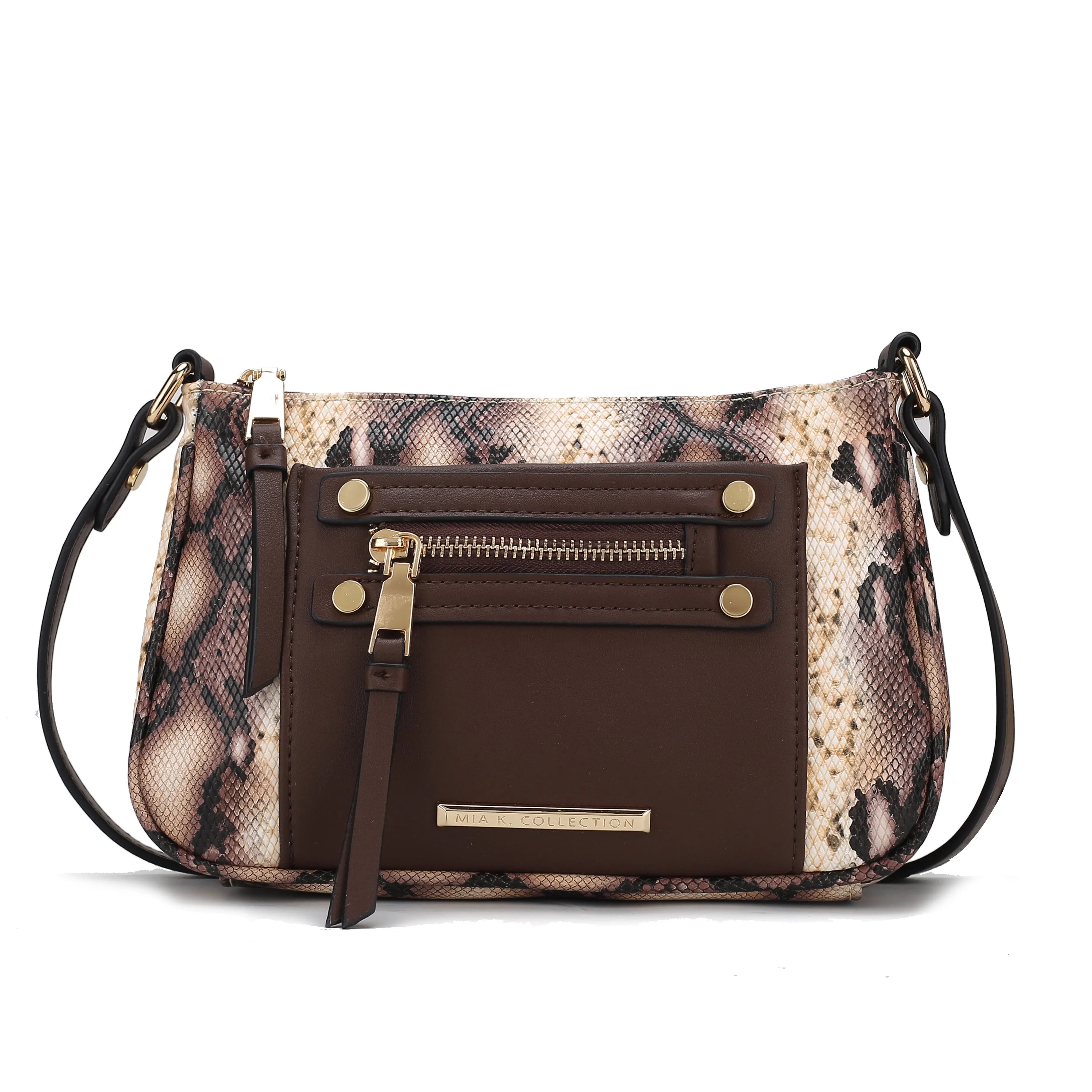 Essie Embossed Crossbody Bag