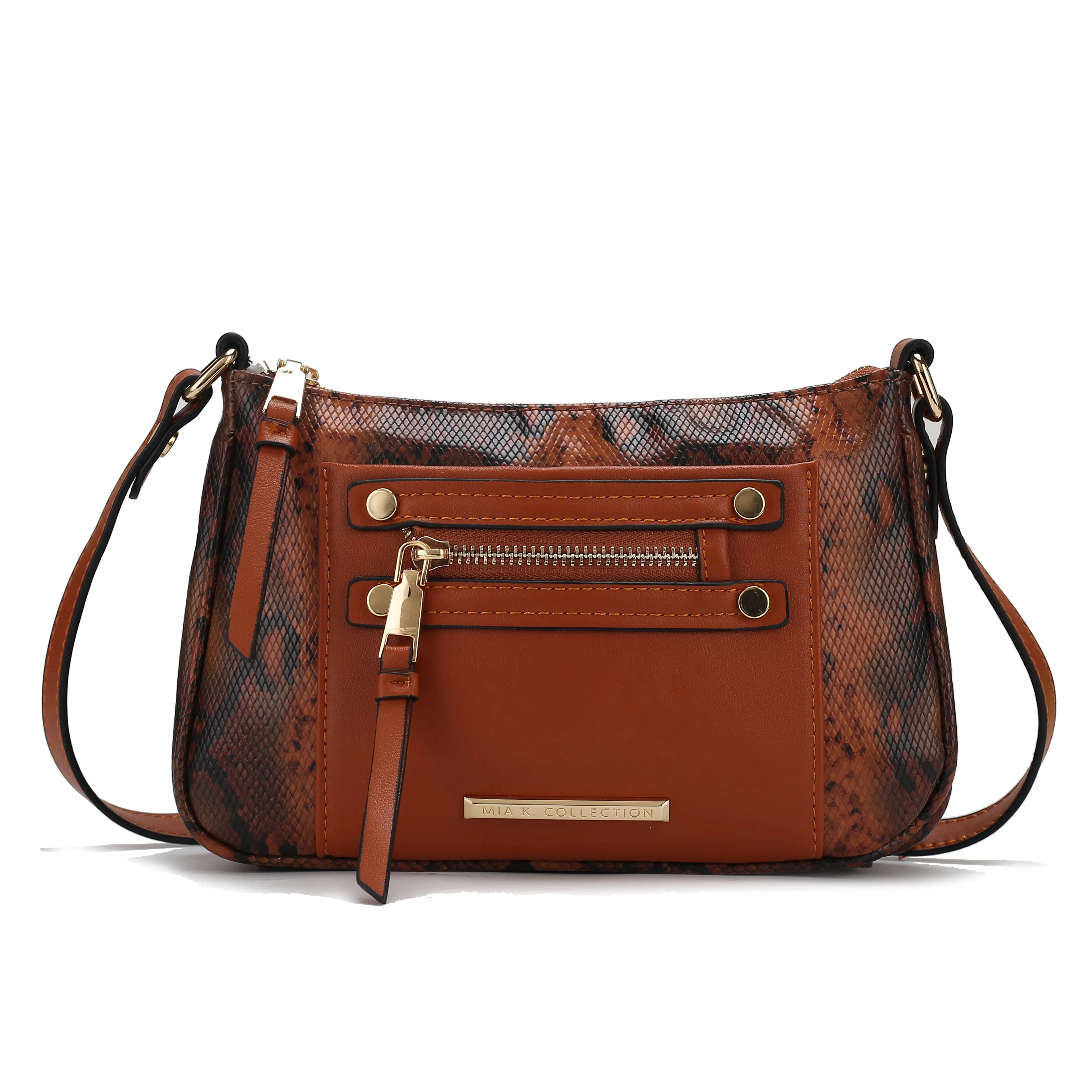Essie Embossed Crossbody Bag