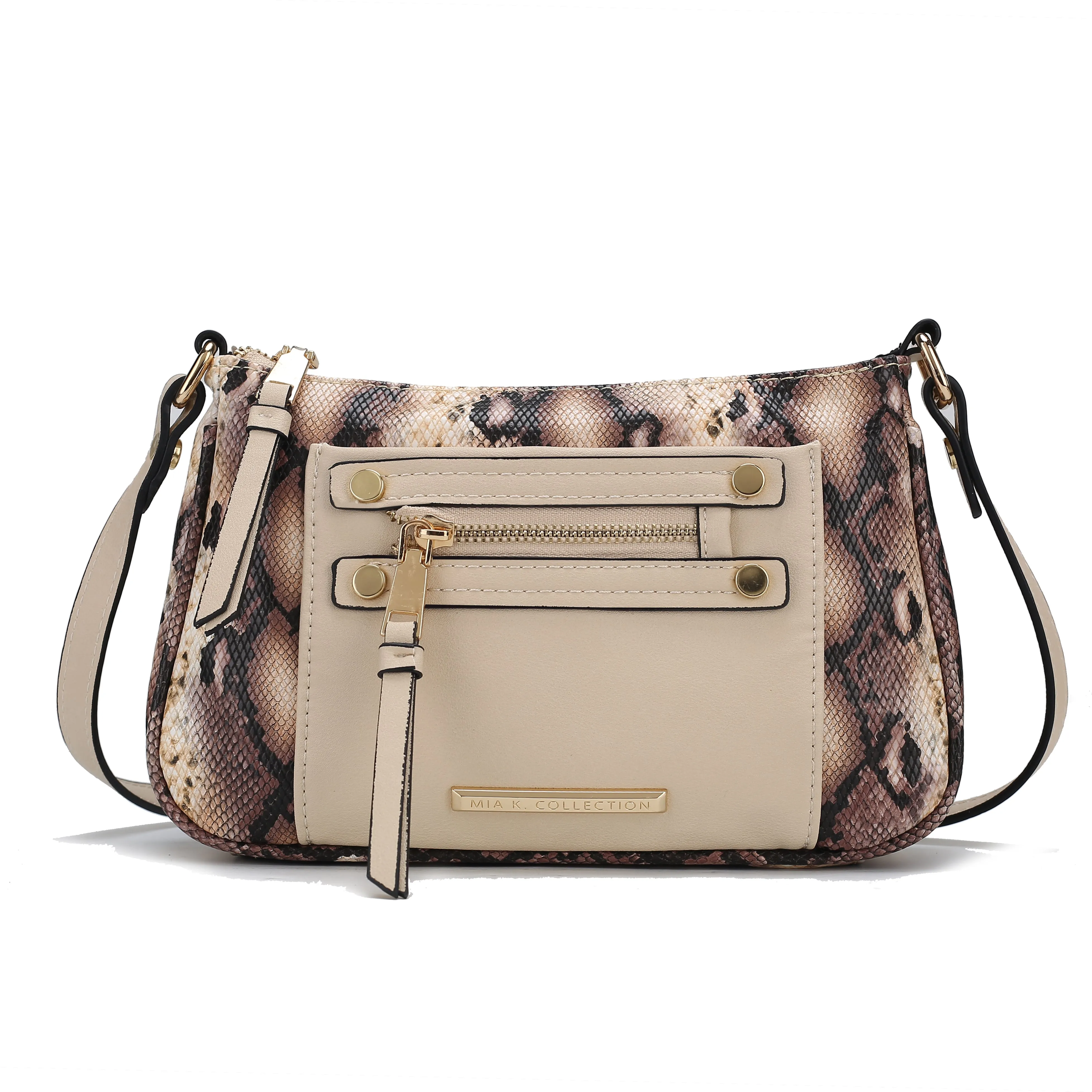 Essie Embossed Crossbody Bag