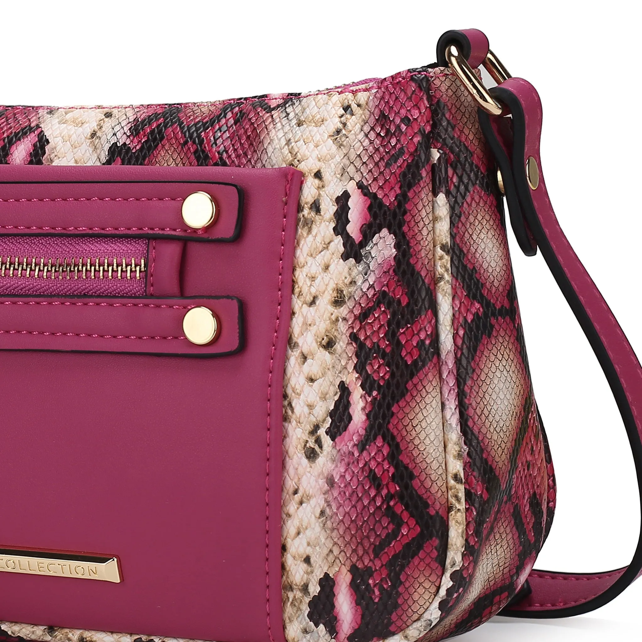 Essie Embossed Crossbody Bag