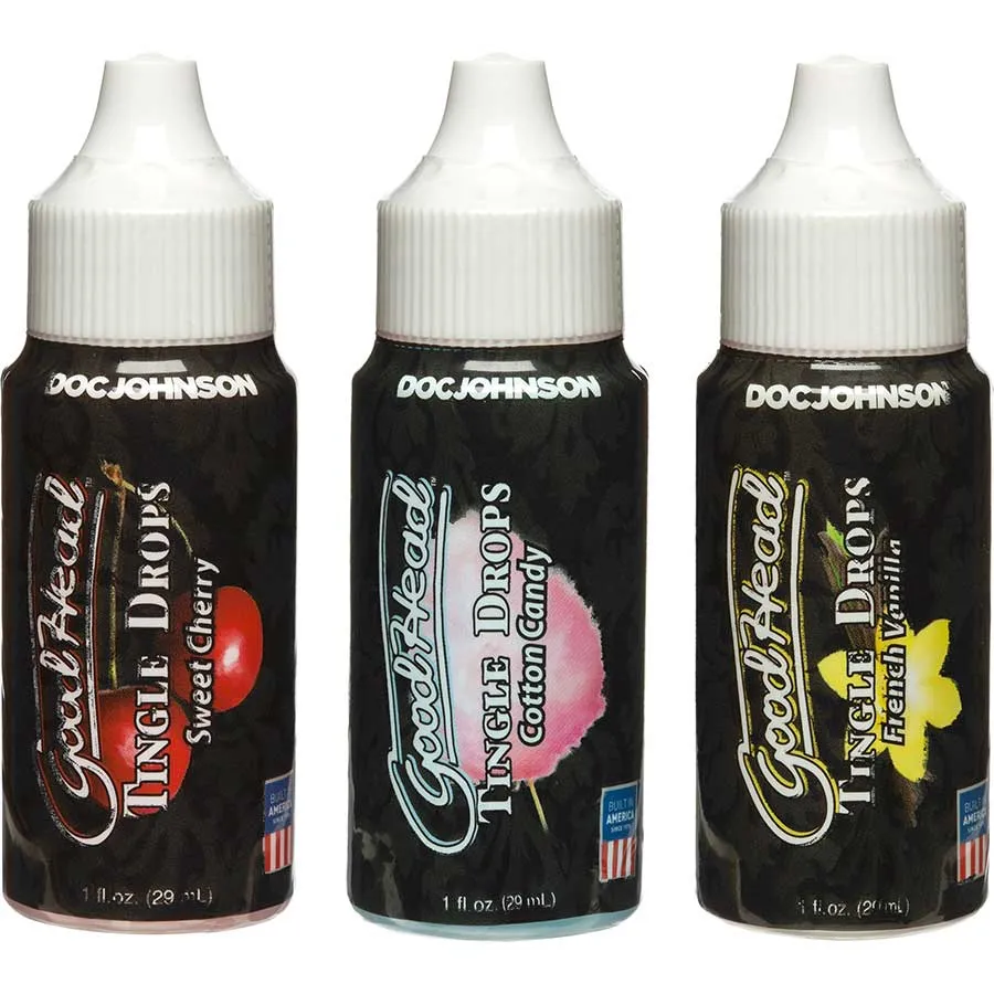 Good Head Blow Job Tingle Drops 3 Pack Set by Doc Johnson