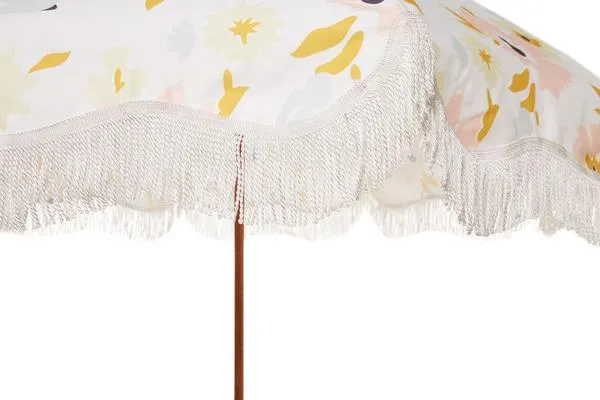 HOLIDAY BEACH UMBRELLA-ABSTRACT FLORAL