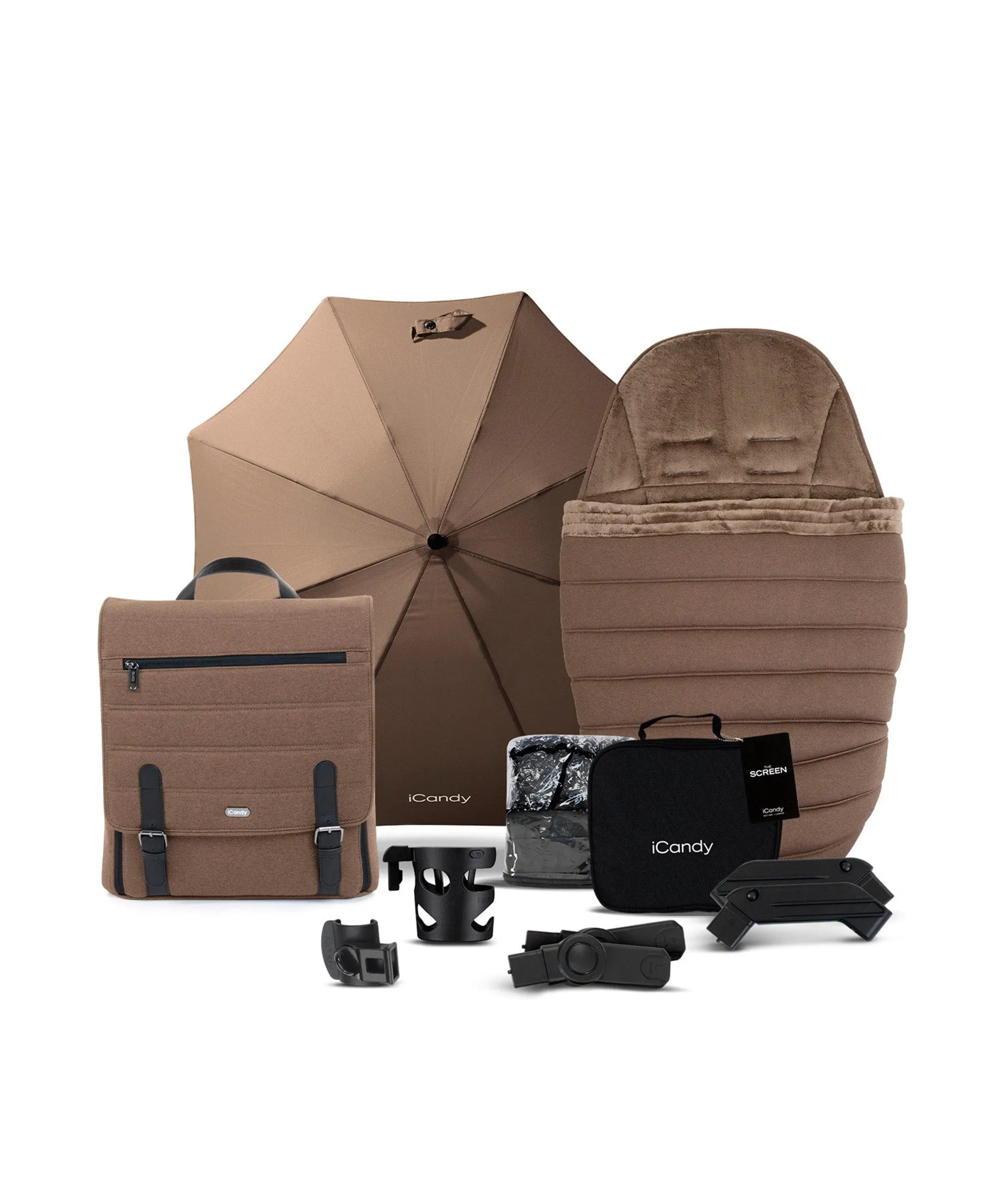 iCandy Peach 7 Complete Pushchair Bundle with Cocoon Car Seat - Coco/Black