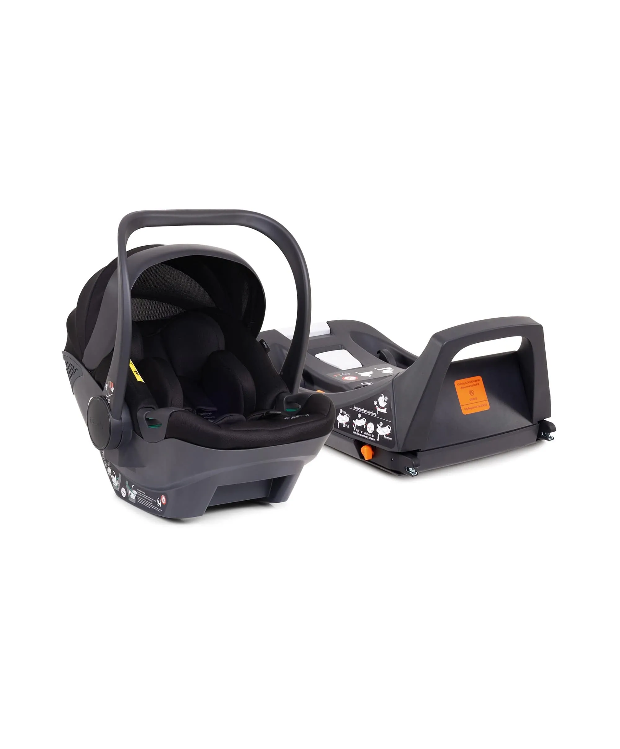 iCandy Peach 7 Complete Pushchair Bundle with Cocoon Car Seat - Coco/Black