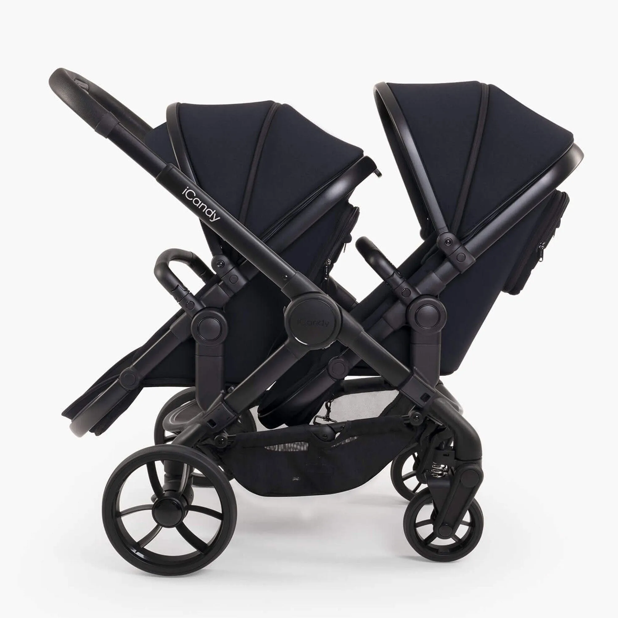 iCandy Peach 7 Twin Cocoon Bundle in Black