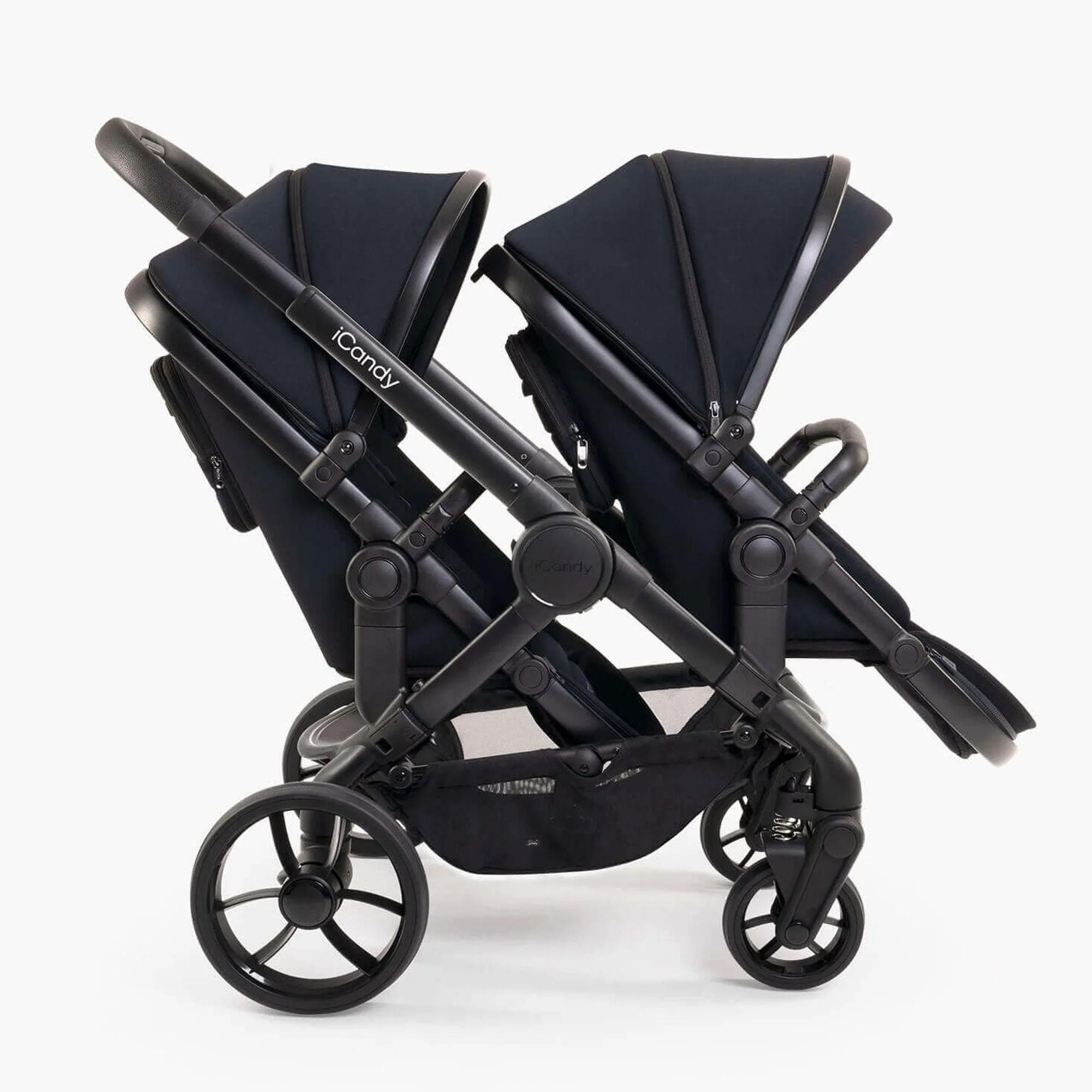 iCandy Peach 7 Twin Cocoon Bundle in Black