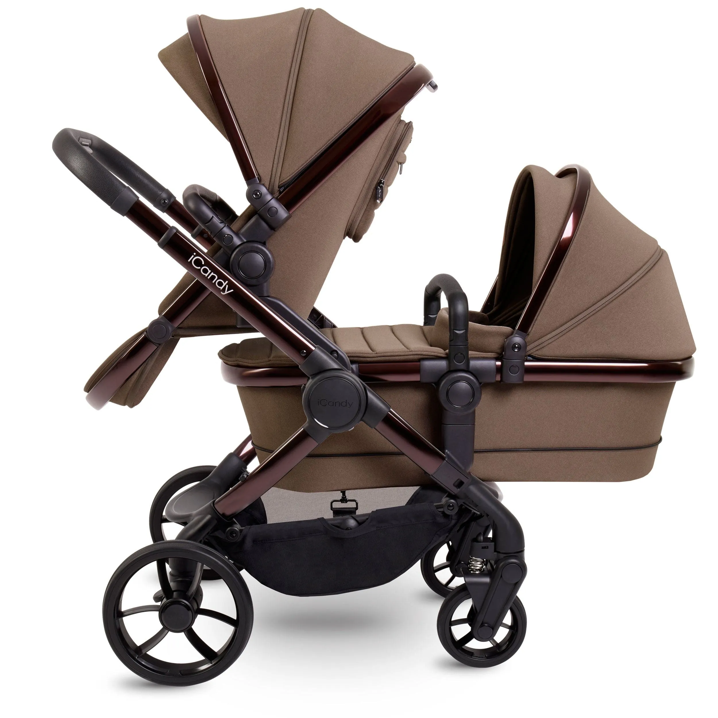 iCandy Peach 7 Twin Cocoon Bundle in Coco