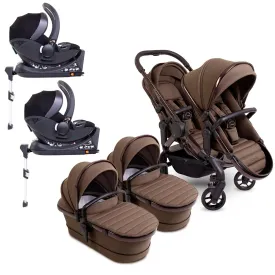 iCandy Peach 7 Twin Cocoon Bundle in Coco