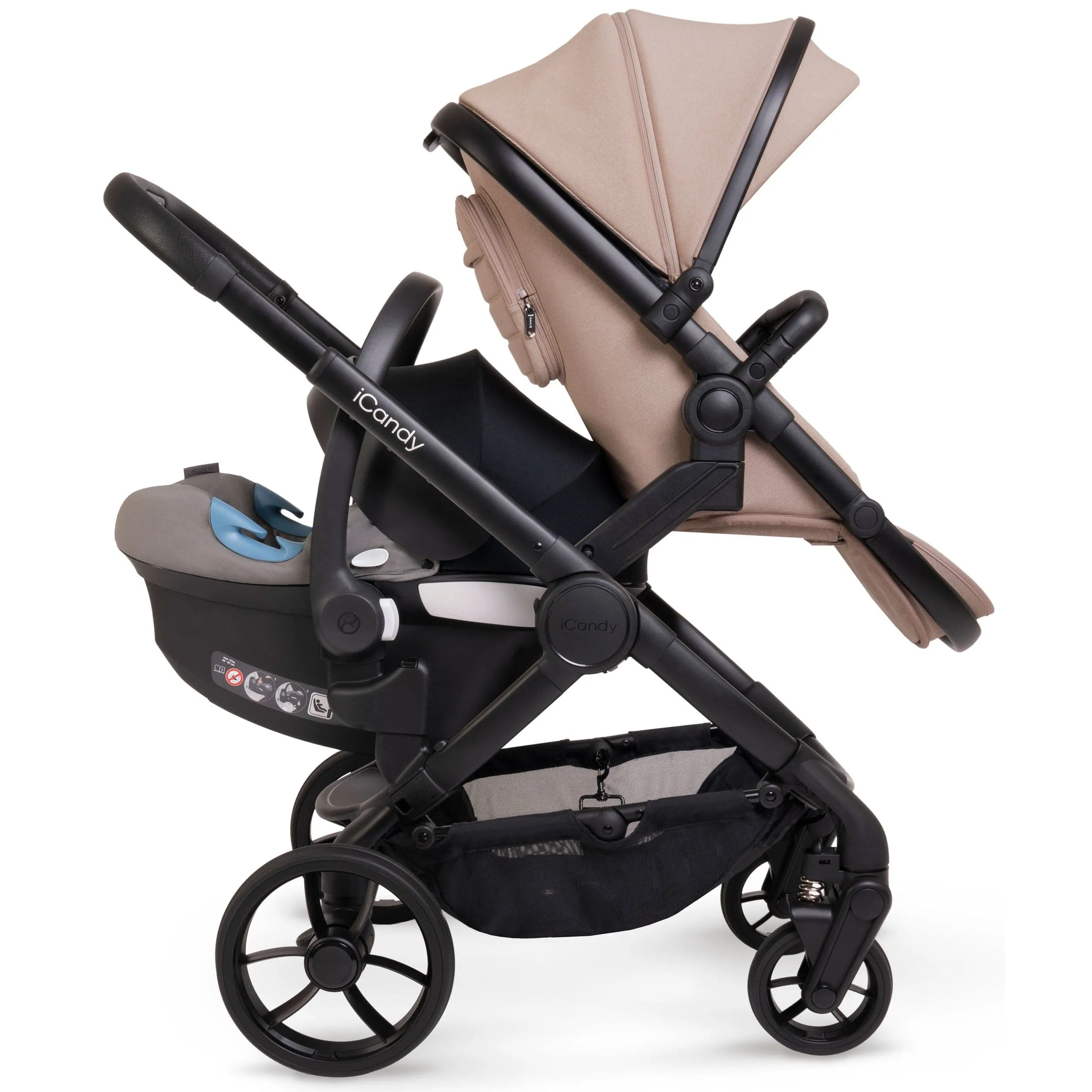iCandy Peach 7 Twin Cocoon Bundle in Cookie