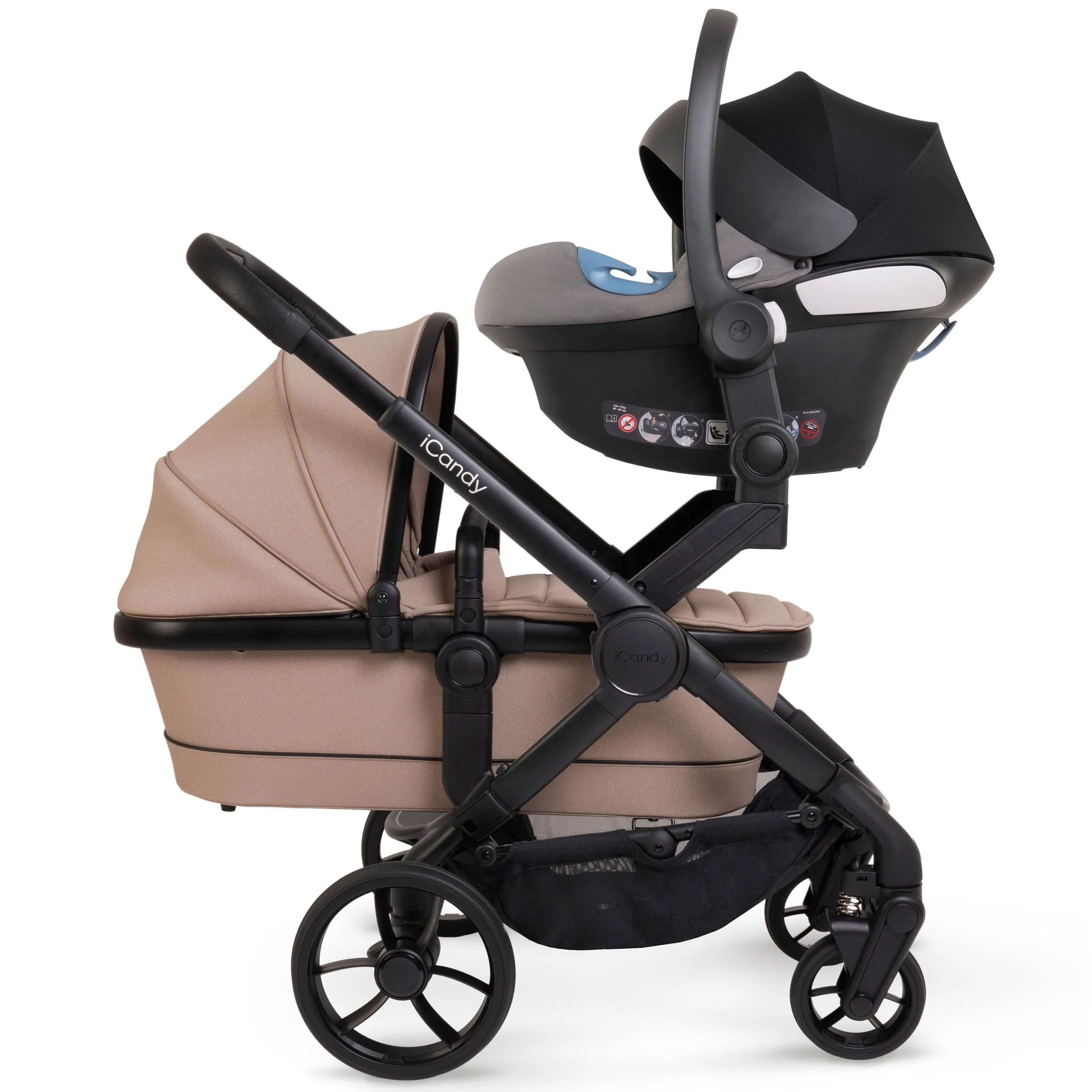iCandy Peach 7 Twin Cocoon Bundle in Cookie