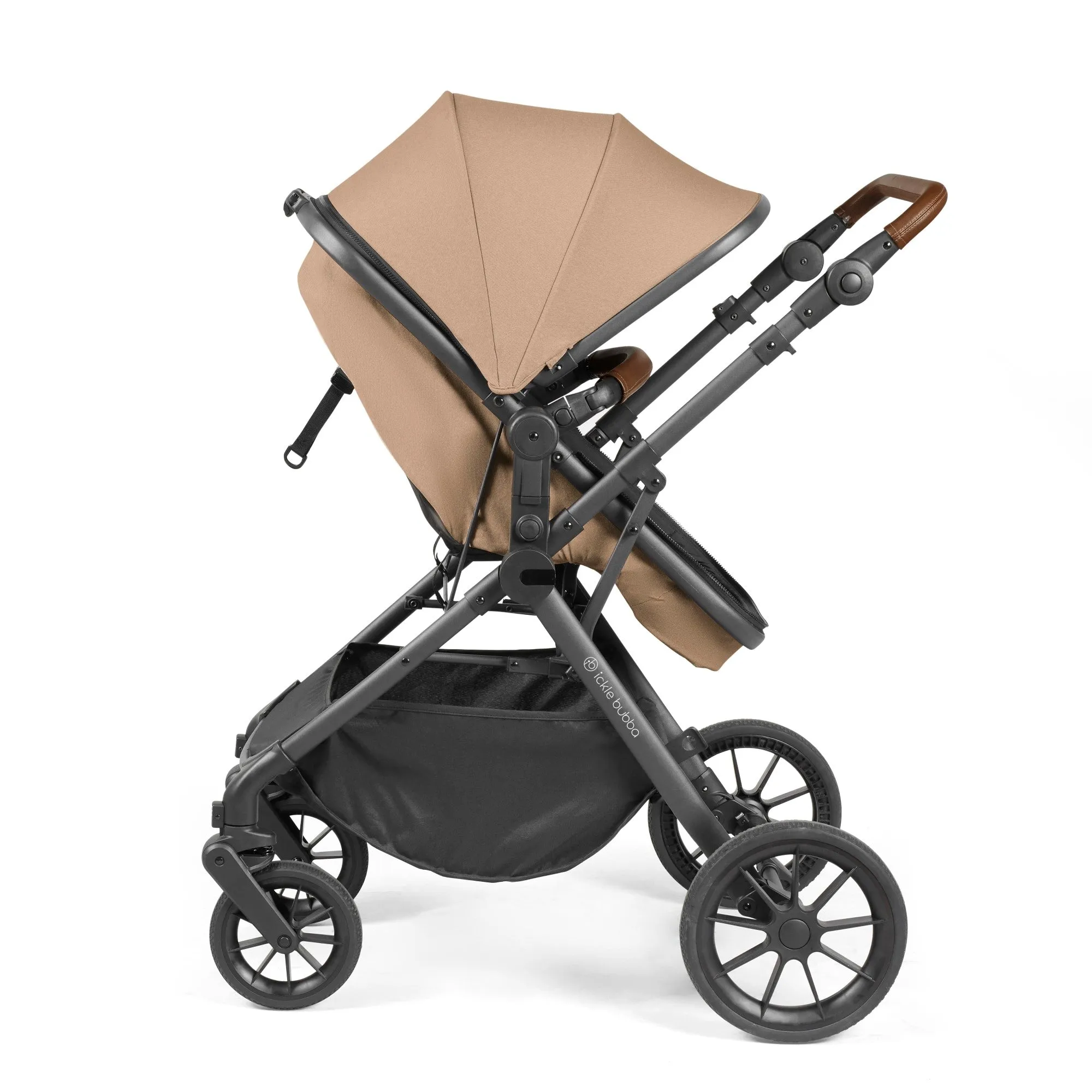 Ickle Bubba Cosmo All-in-One I-Size Travel System With Isofix Base (Stratus) Desert