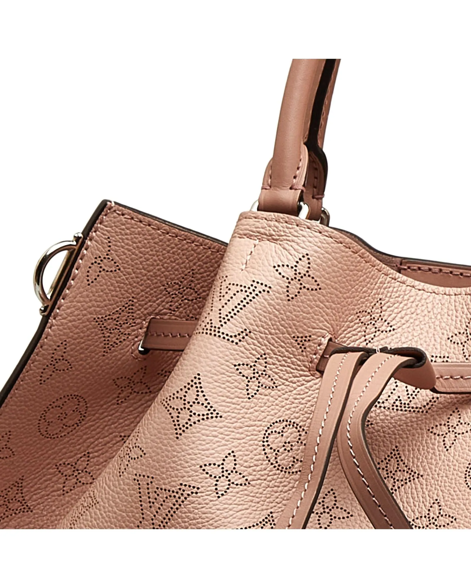 Mahina Leather Drawstring Bag