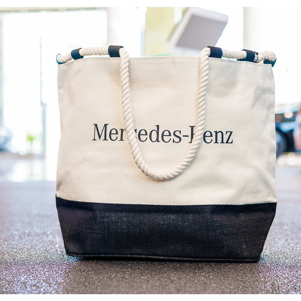 Mercedes-Benz Jute Tote Bag