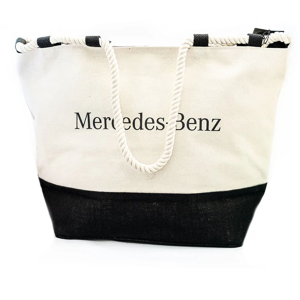 Mercedes-Benz Jute Tote Bag