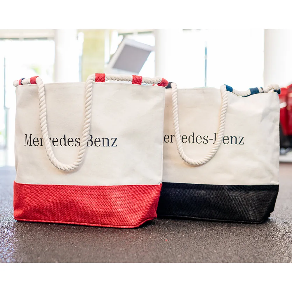 Mercedes-Benz Jute Tote Bag