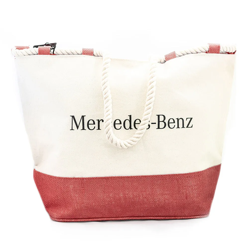 Mercedes-Benz Jute Tote Bag