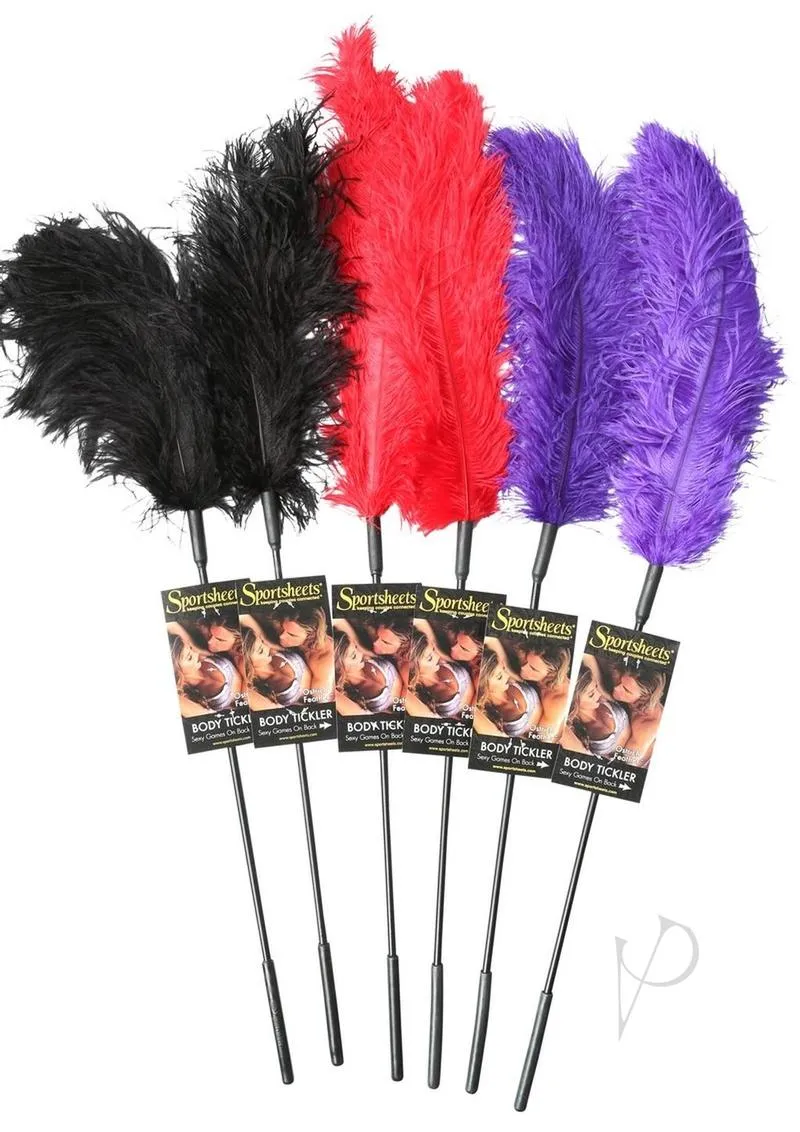 Ostrich Feather Tickler Combo