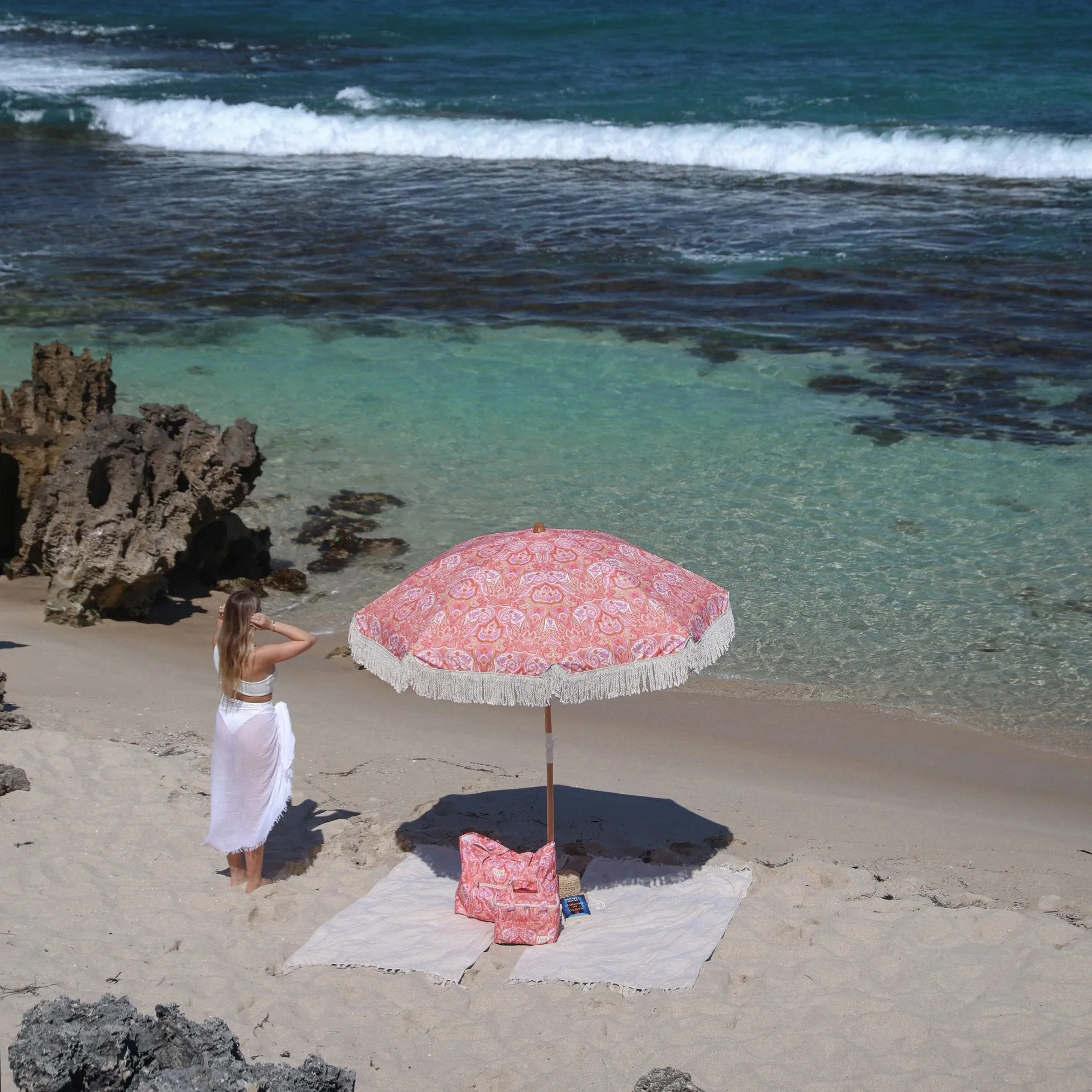 Paisley Weekend Beach Umbrella