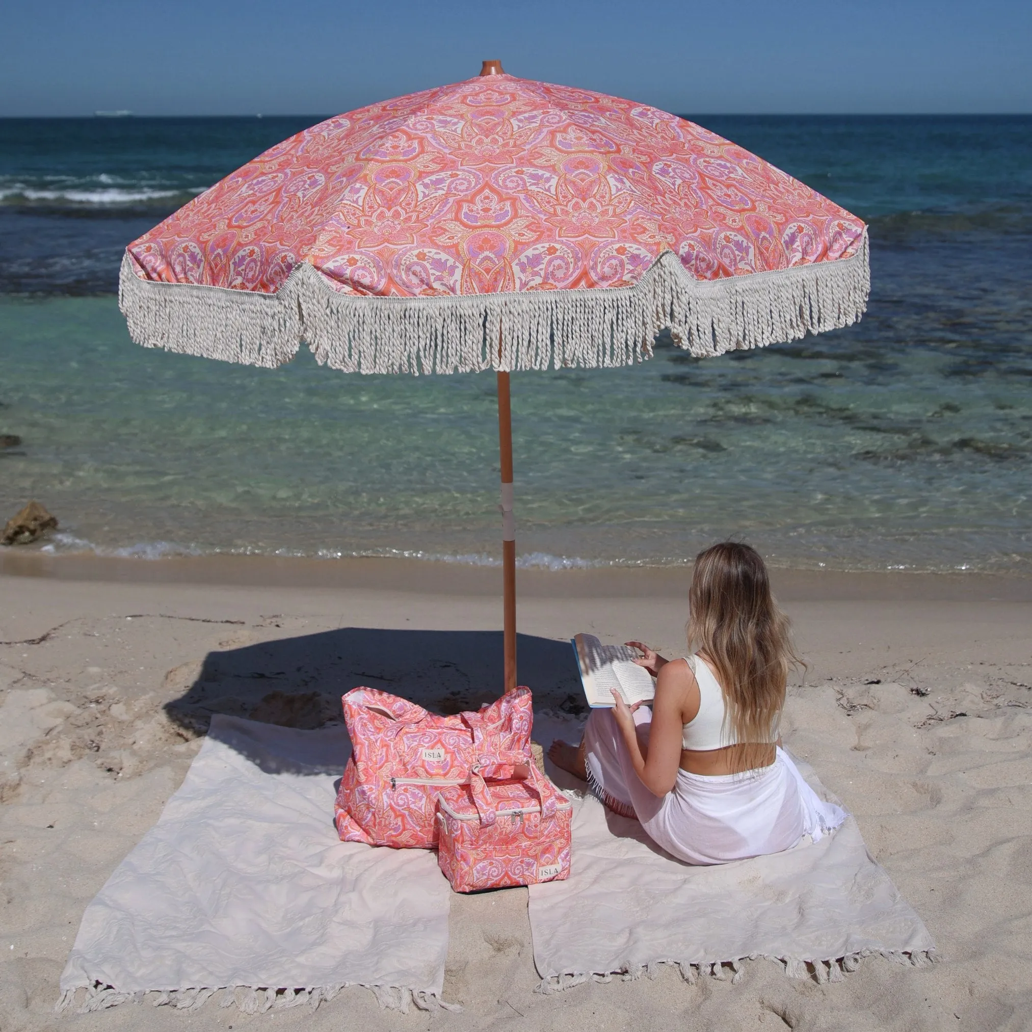 Paisley Weekend Beach Umbrella