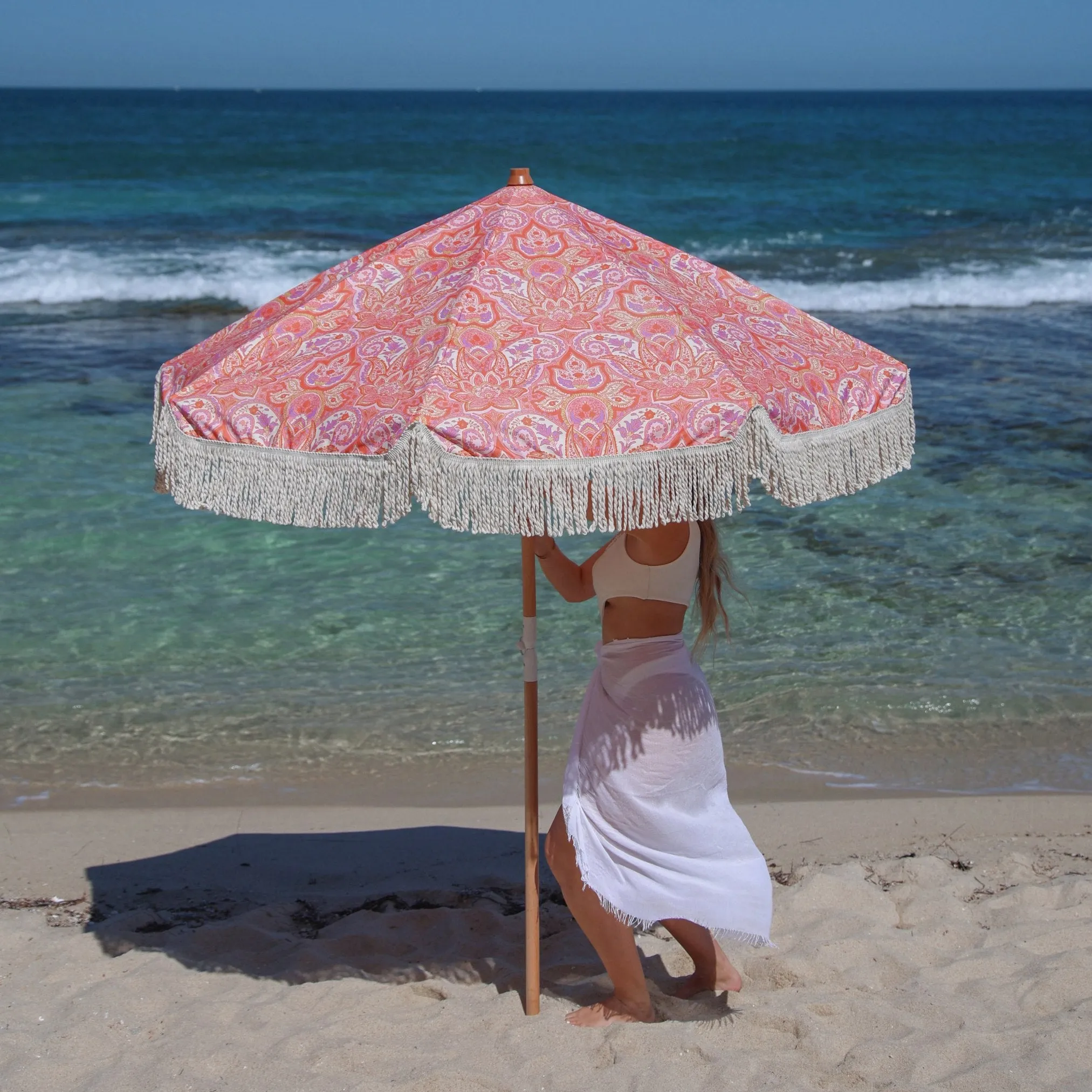 Paisley Weekend Beach Umbrella