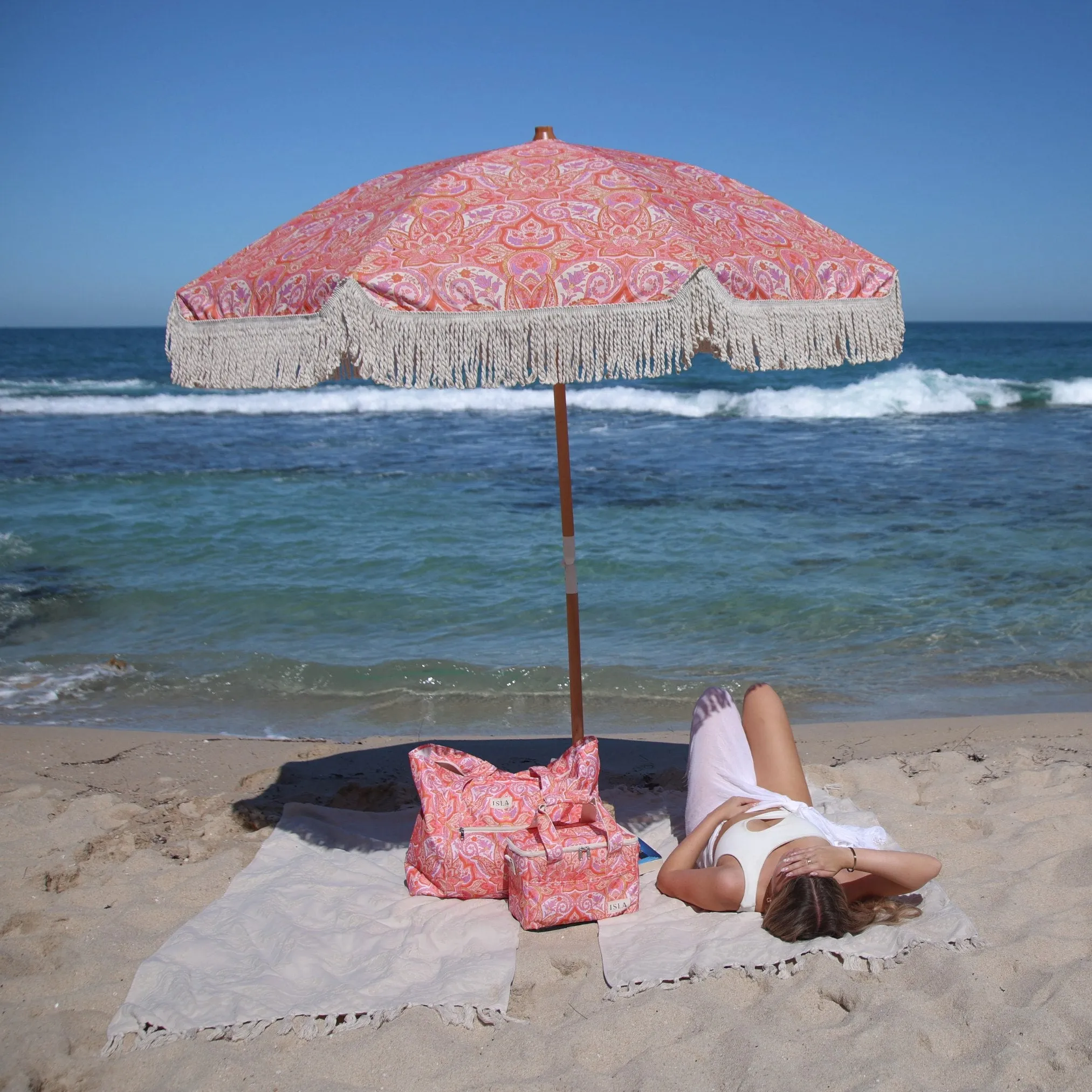 Paisley Weekend Beach Umbrella
