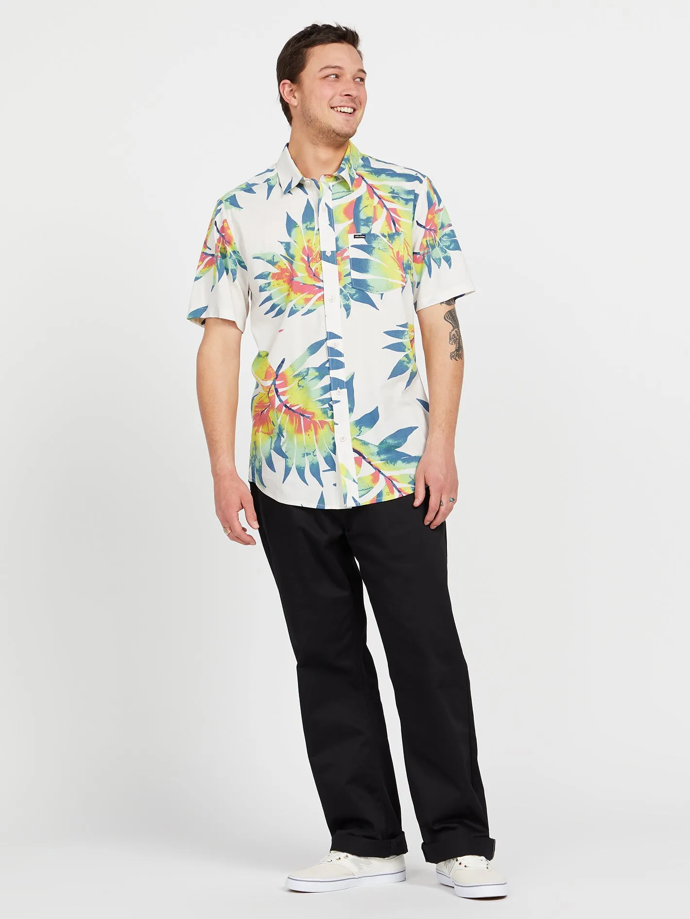 Seeweed Short Sleeve Shirt - Whitecap Grey