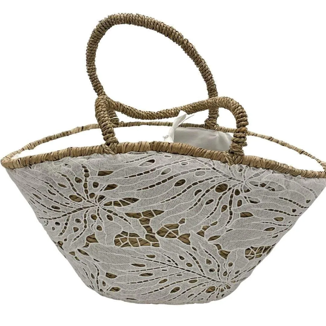 SHIRALEAH Verna Tote- Natural New w/ Tags