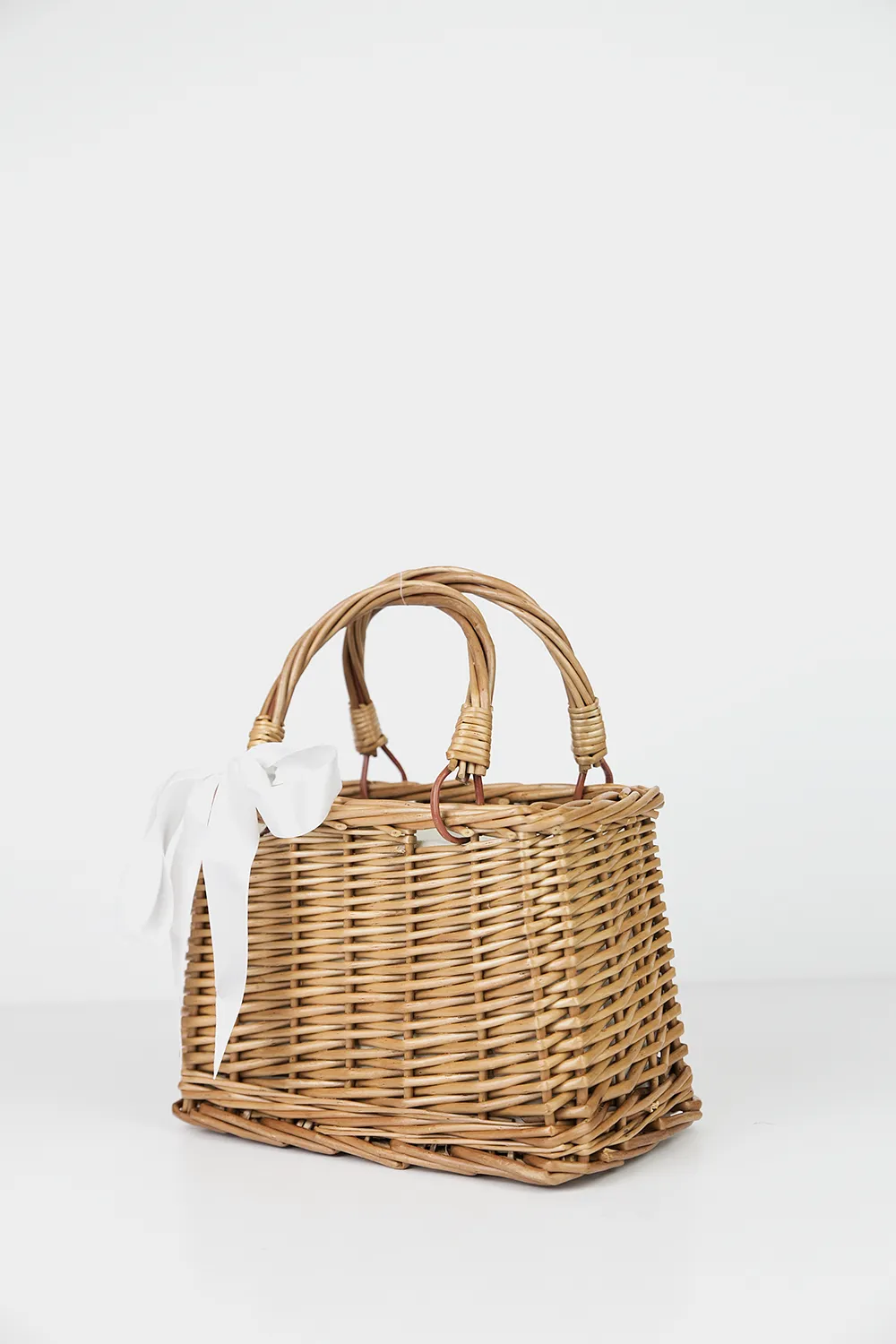 Small Box Basket Bag