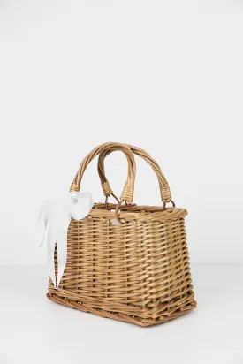 Small Box Basket Bag