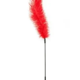 Sportsheets Ostrich Feather Tickler - Red