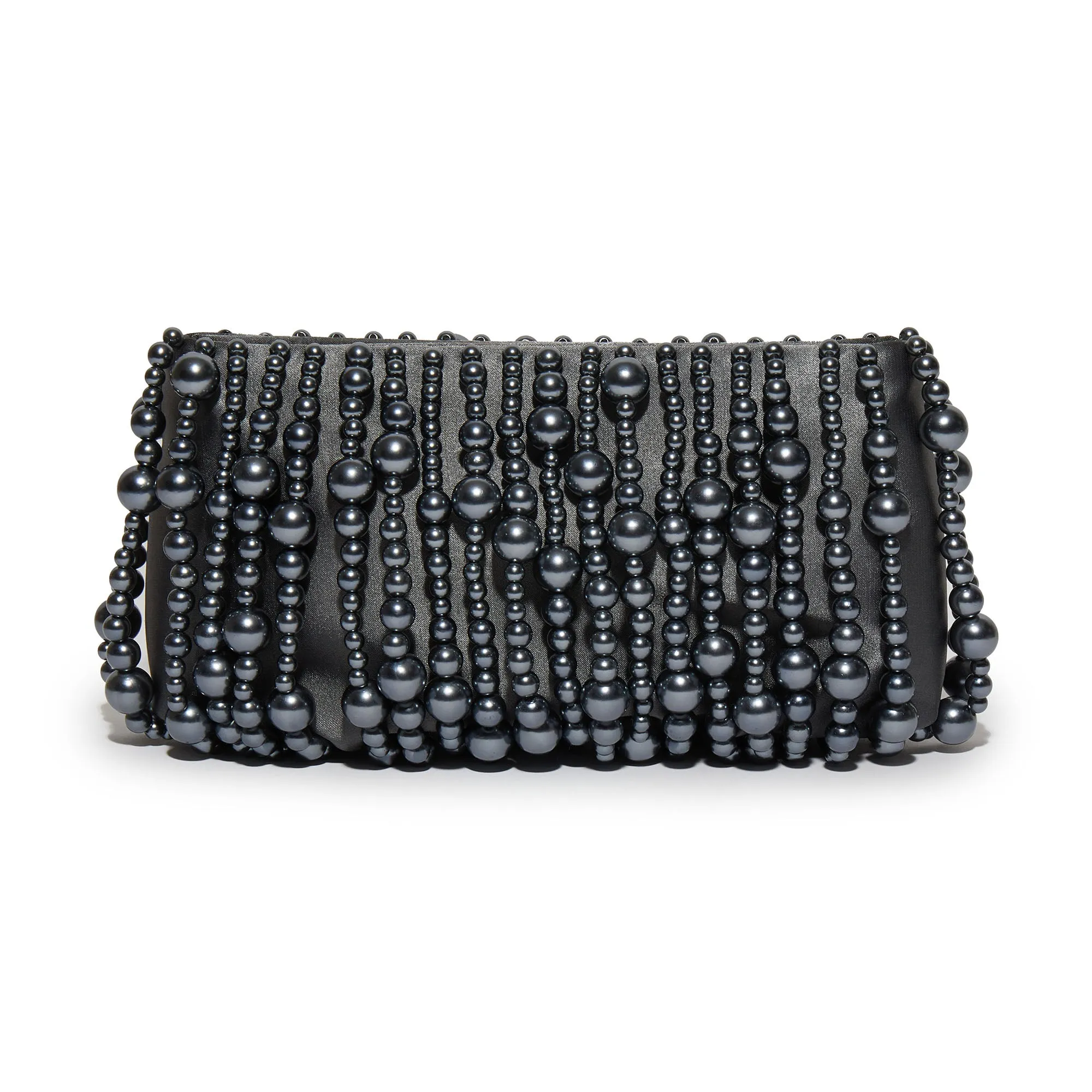 TAHITIAN PEARL WILLOW BEADED CLUTCH