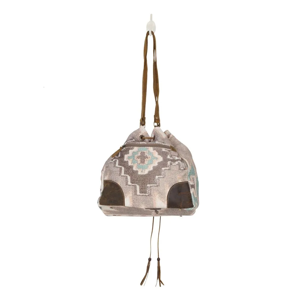Temple Run Bucket Boho Cinch Bag by Myra Bag