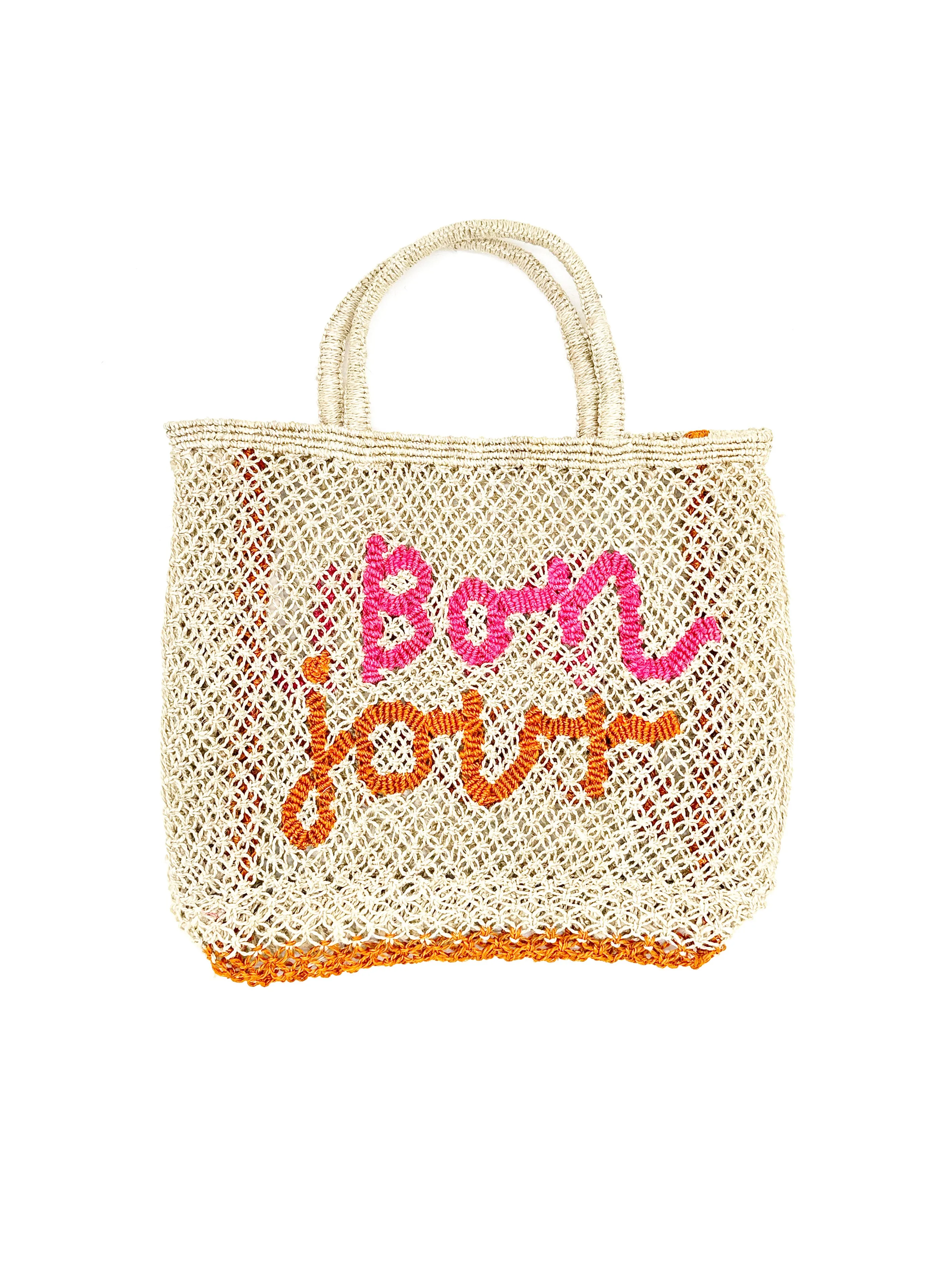 THE JACKSONS JUTE BAG - BONJOUR
