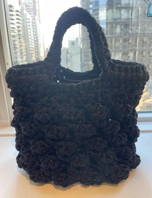 The Lurex Lace Basket Bag - Various Colors
