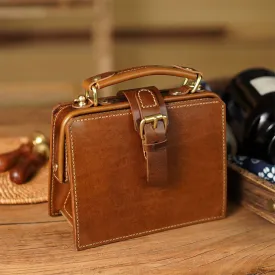 Vegetable Tanned Leather Doctor Bag DIY Kits