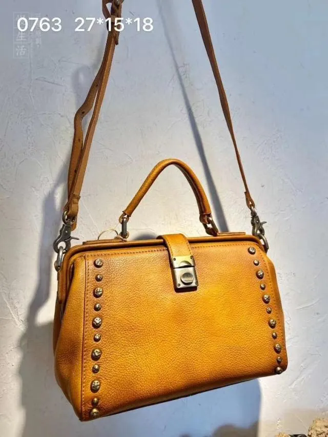 Women's Doctors Gladstone Retro Handbag Purses