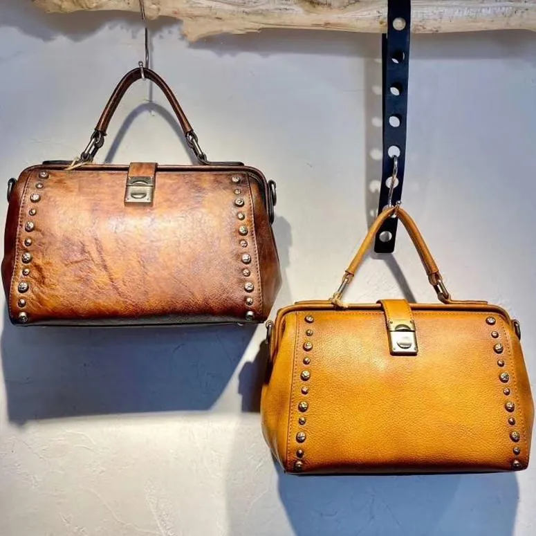 Women's Doctors Gladstone Retro Handbag Purses