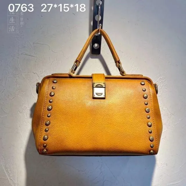 Women's Doctors Gladstone Retro Handbag Purses